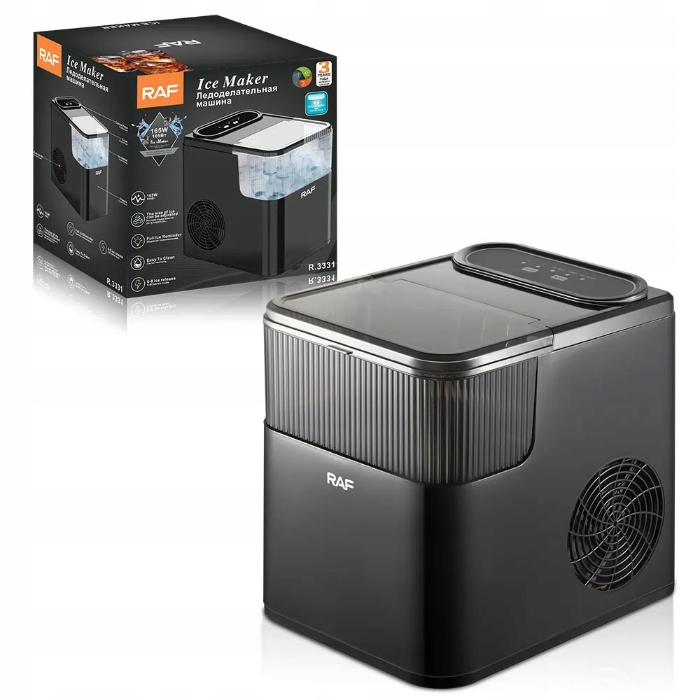 Výrobník ľadu Lehmann Syowa čierny 120W